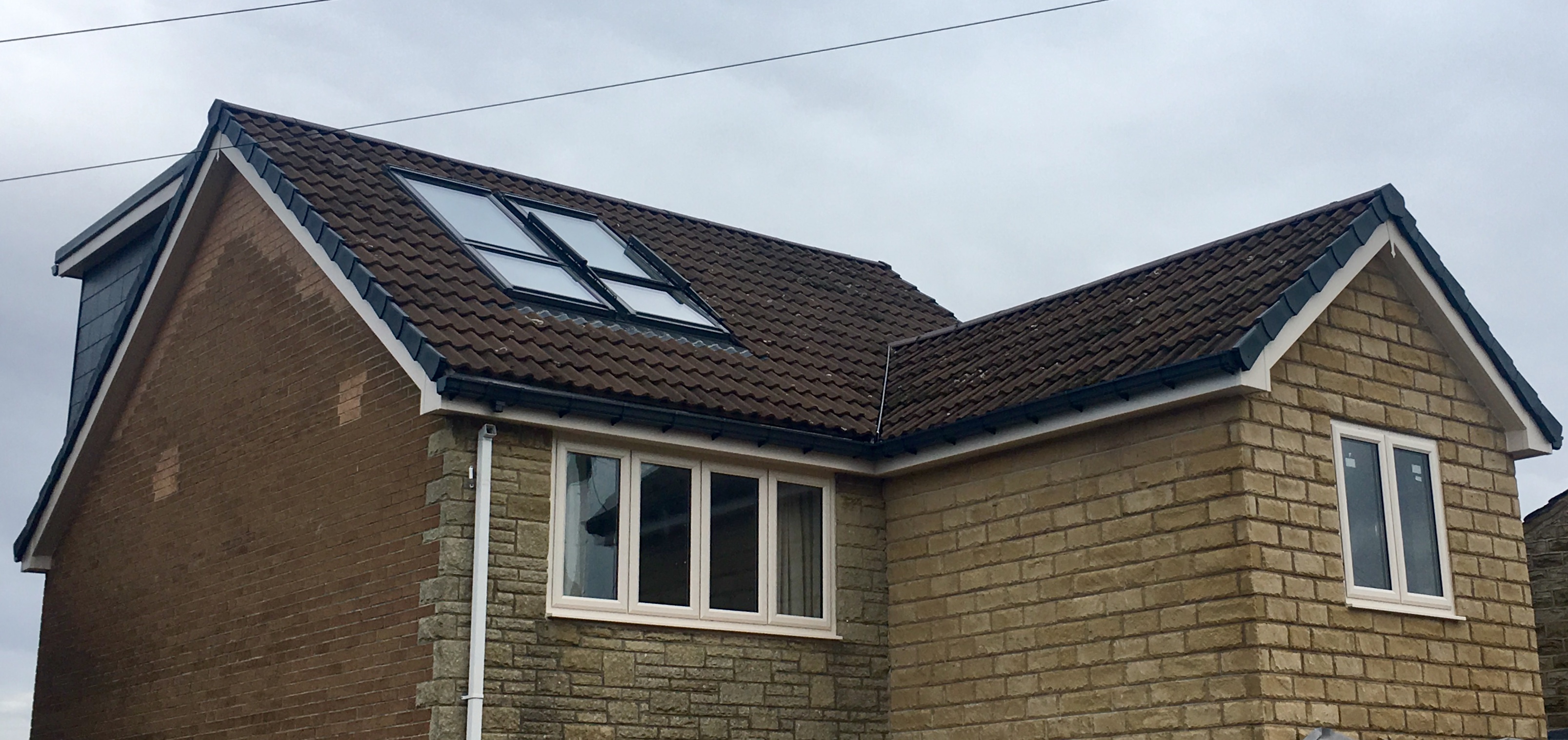 house extension example showing dormer room
